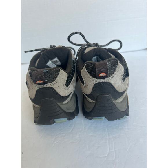 Merrell Women's Moab 3 Hiking Low Top Brindle Brown/Tan Waterproof Sneakers 10W - Picture 7 of 11